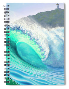 Clarkes Beach - Byron Bay - Spiral Notebook